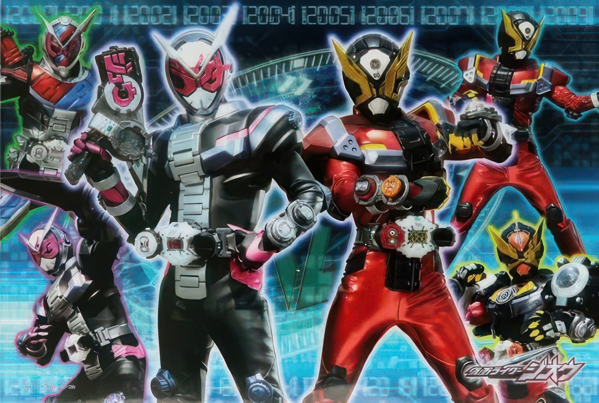 ensky-108-l722-kamen-rider-zi-o-running-through-space-and-time-108-pieces-jigsaw-puzzle