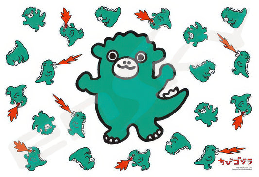 Ensky 108-L725　Chibi Godzilla　108 Pieces Jigsaw Puzzle