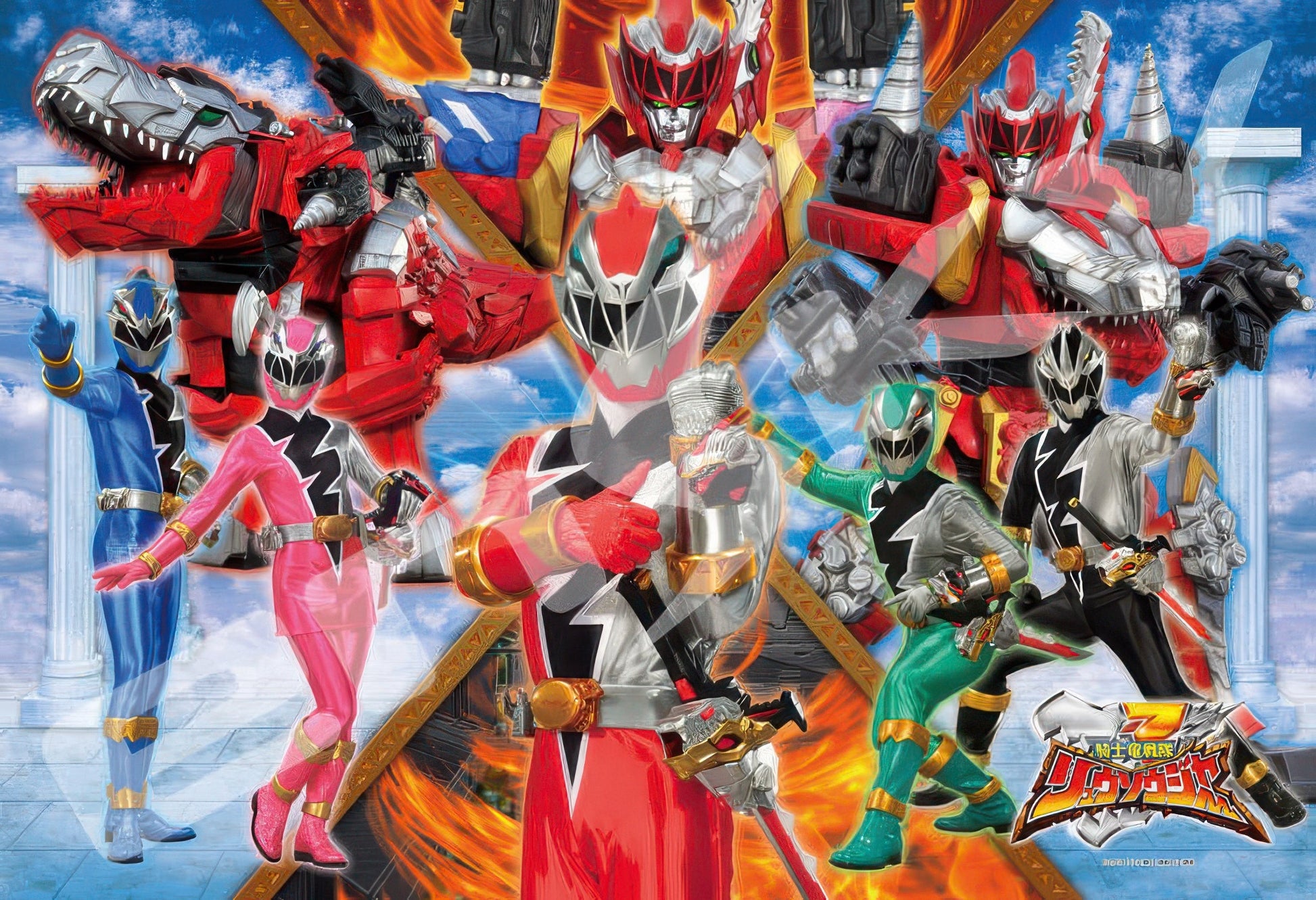 ensky-108-l731-kishiryu-sentai-ryusoulger-with-the-power-of-the-knight-dragon-108-pieces-jigsaw-puzzle