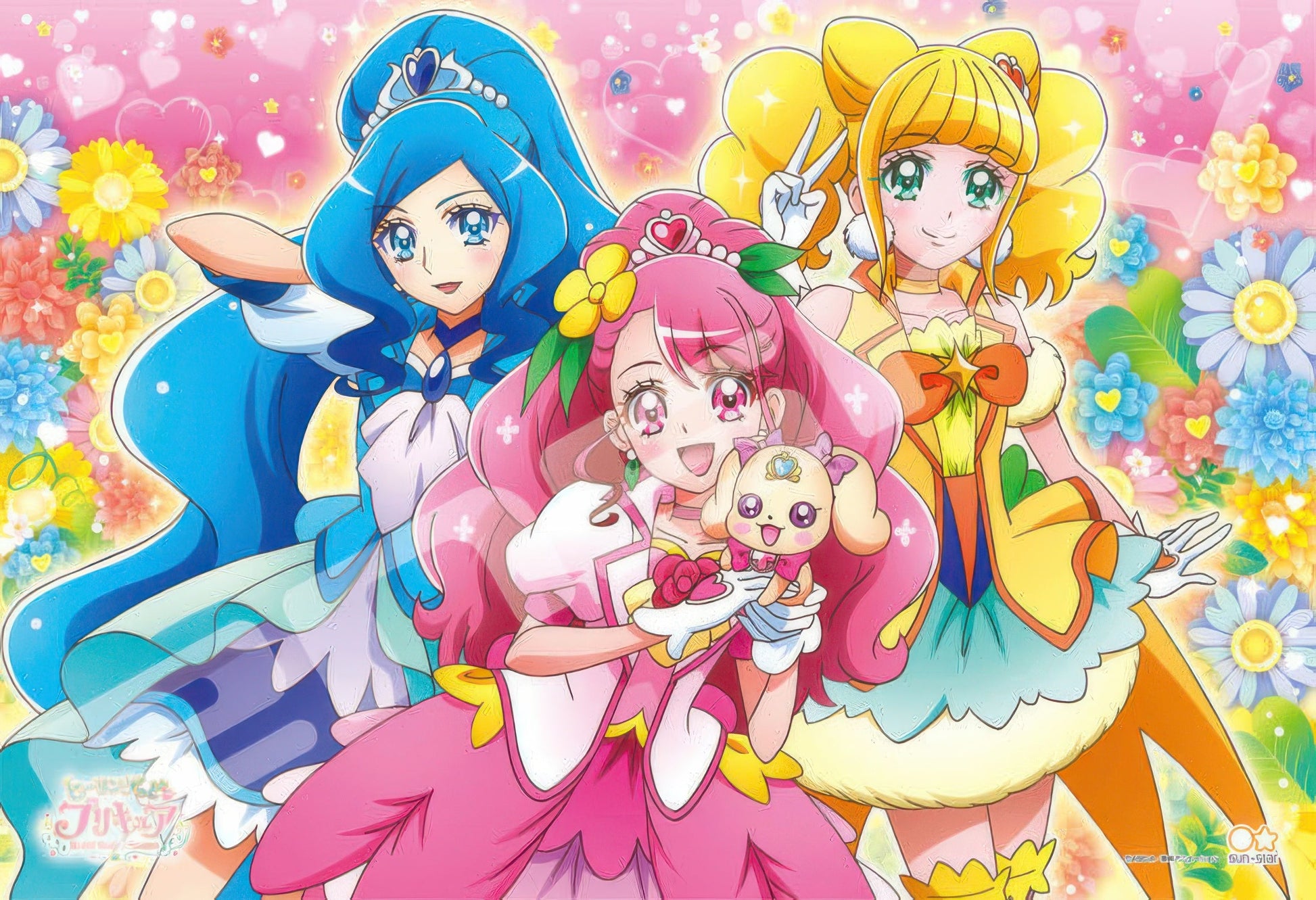 ensky-108-l743-pretty-cure-treatment-start-108-pieces-jigsaw-puzzle