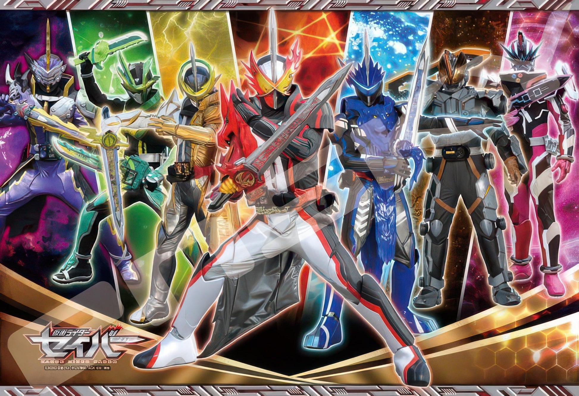 ensky-108-l753-kamen-rider-brilliant-swordsmen-108-pieces-jigsaw-puzzle