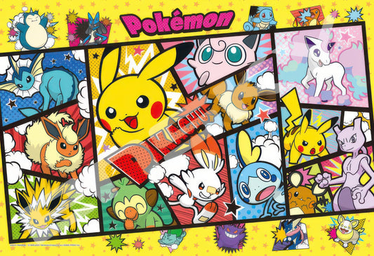 Ensky 108-L760　Pokemon Comic Art　108 Pieces Jigsaw Puzzle