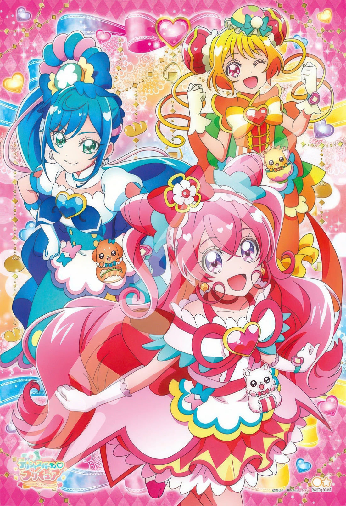 ensky-108-l774-pretty-cure-delicious-smile-108-pieces-jigsaw-puzzle