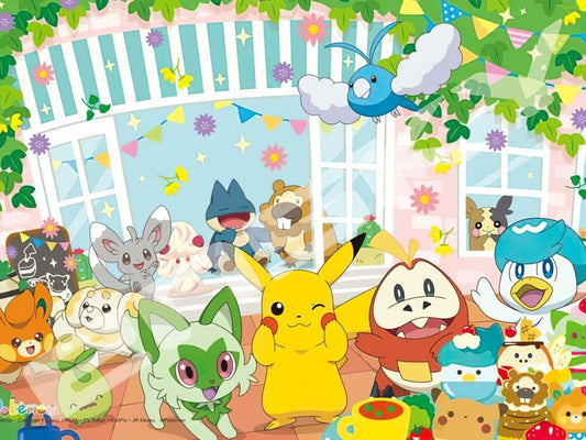 Ensky • Pokemon • Pikachu Cafe Party　108 PCS　Jigsaw Puzzle
