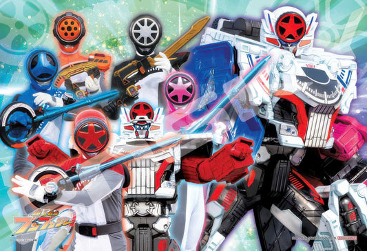 Ensky 108-L799　Bakuage Sentai Boonboomger • Buzz Feeling　108 Pieces Jigsaw Puzzle