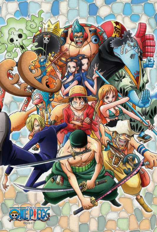 Ensky 126-AC04　One Piece • 100,000 VS 10　126 Pieces Crystal Jigsaw Puzzle