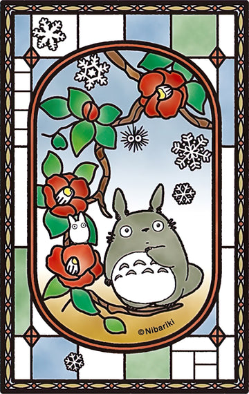 Ensky • My Neighbor Totoro • Blooming Rose Day　126 PCS　Crystal Jigsaw Puzzle