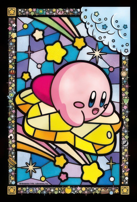 Ensky 126-AC11　Kirby • Twinkle Star Ride　126 Pieces Crystal Jigsaw Puzzle