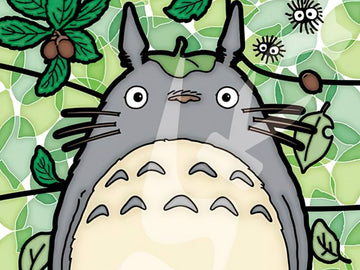 Ensky • My Neighbor Totoro • Lord of Tsukamori Forest　126 PCS　Crystal Jigsaw Puzzle