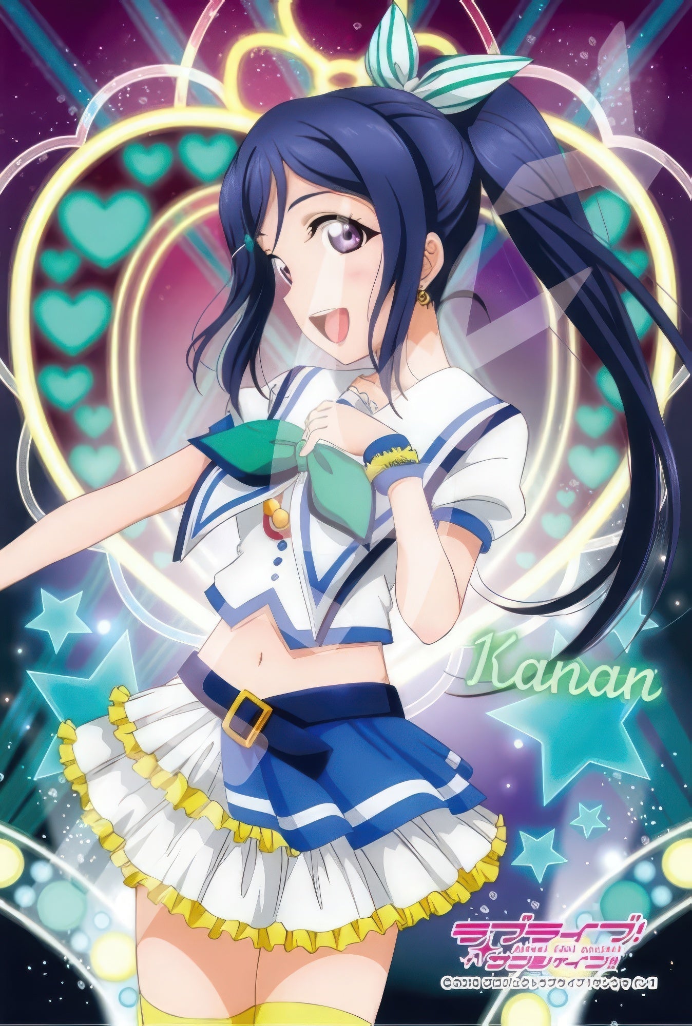 ensky-126-ac51-love-live-sunshine-aozora-jumping-heart-kanan-matsuura-126-pieces-crystal-jigsaw-puzzle