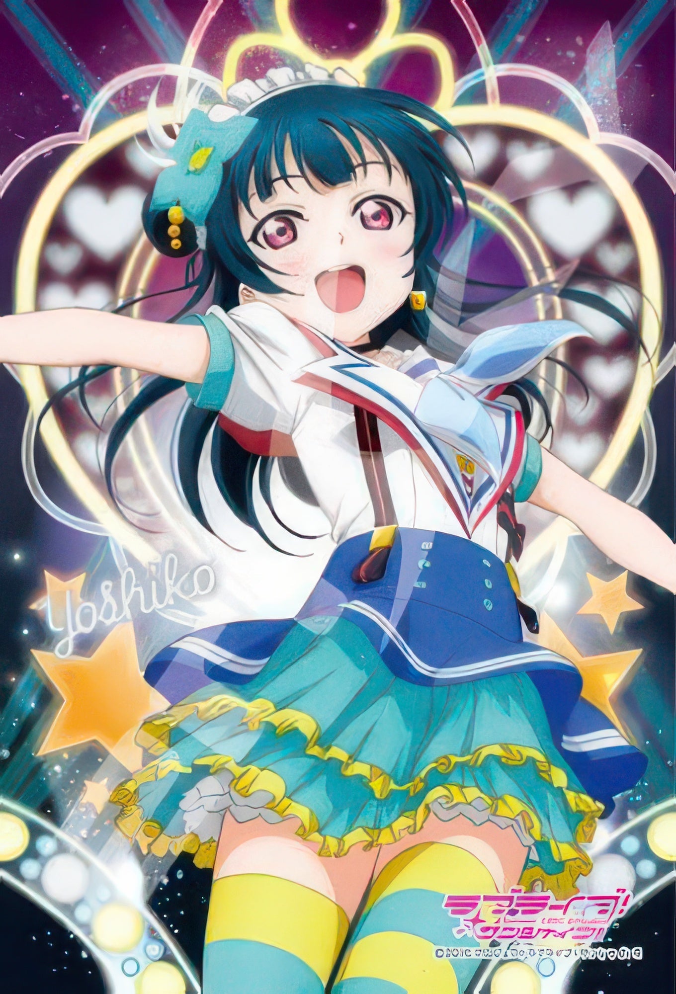 ensky-126-ac54-love-live-sunshine-aozora-jumping-heart-tsushima-yoshiko-126-pieces-crystal-jigsaw-puzzle