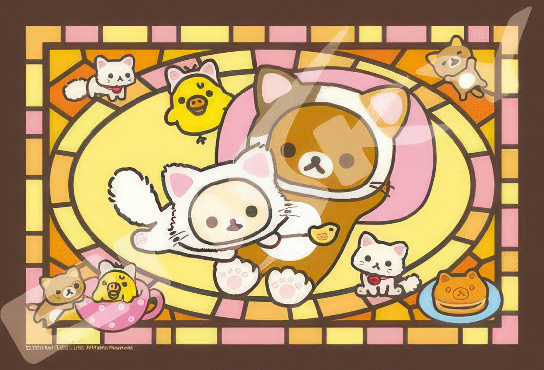 ensky-126-ac59-rilakkuma-leisurely-cat-126-pieces-crystal-jigsaw-puzzle