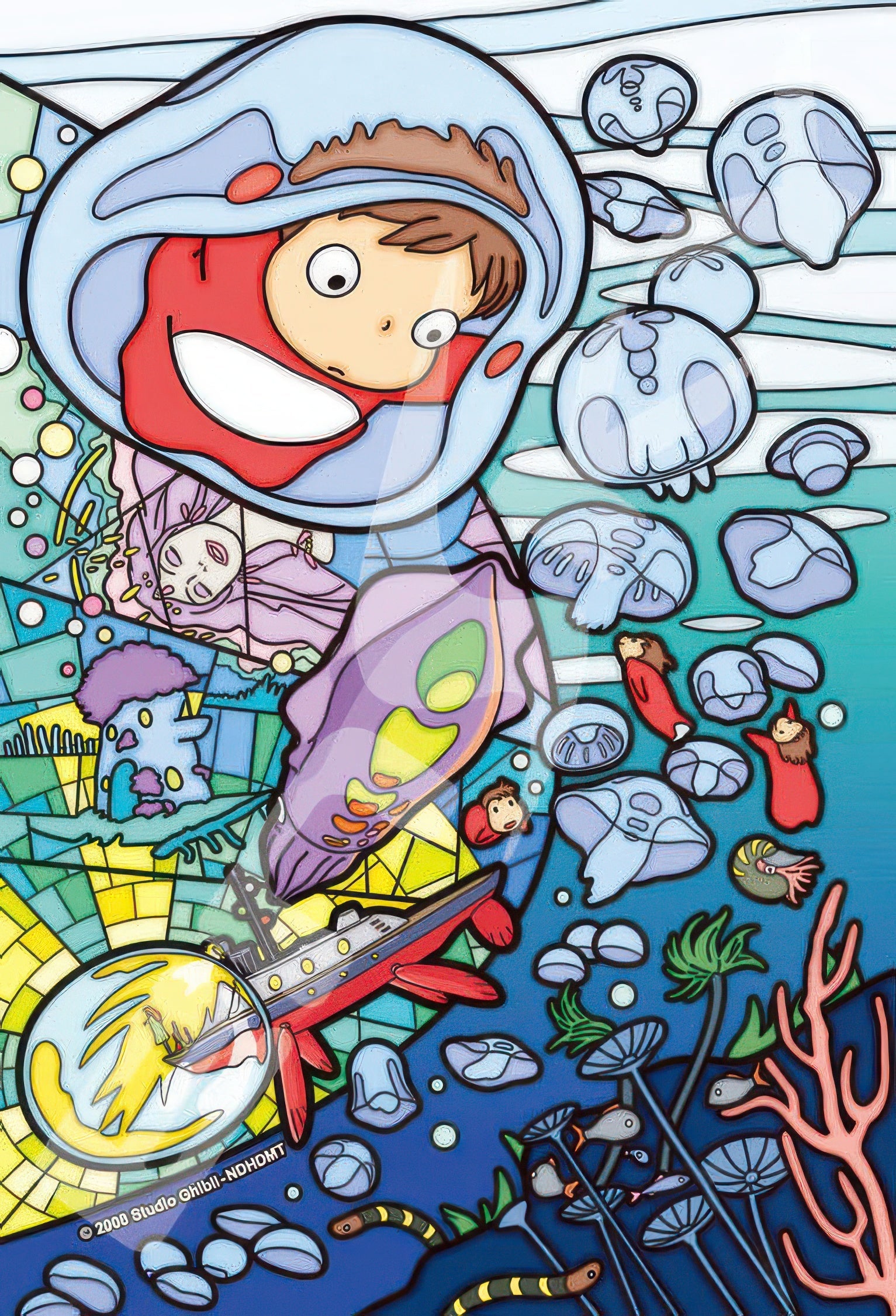 ensky-126-ac69-ponyo-beginning-of-an-adventure-126-pieces-crystal-jigsaw-puzzle