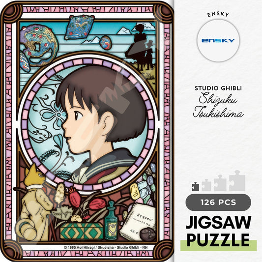 Ensky 126-AC71　Whisper of the Heart • Shizuku Tsukishima　126 Pieces Crystal Jigsaw Puzzle