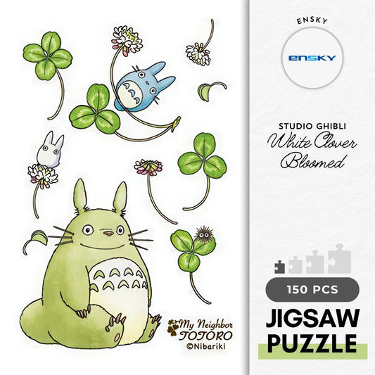 Ensky 150-G09　My Neighbor Totoro • White Clover Bloomed　150 Pieces Jigsaw Puzzle