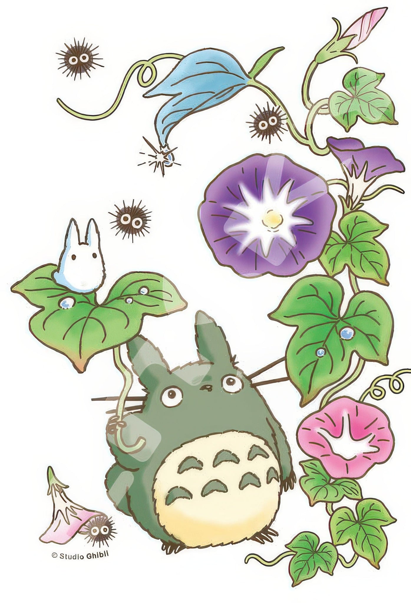 ensky-150-g56-morning-glories-and-totoro-150-pieces-jigsaw-puzzle