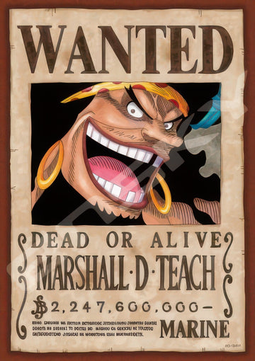 ensky-208-071-wanted-poster:-marshall-d.-teach-208-pieces-jigsaw-puzzle