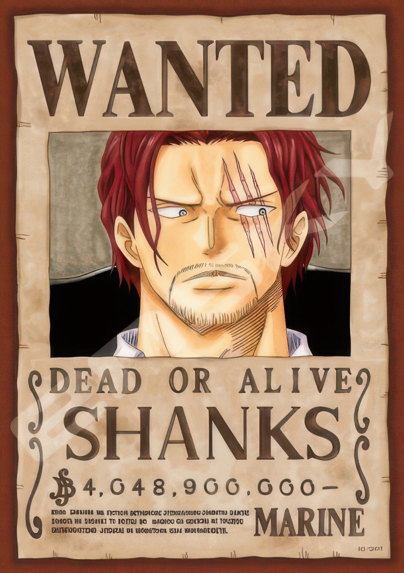 ensky-208-072-one-piece-shanks-wanted-poster-208-pieces-jigsaw-puzzle