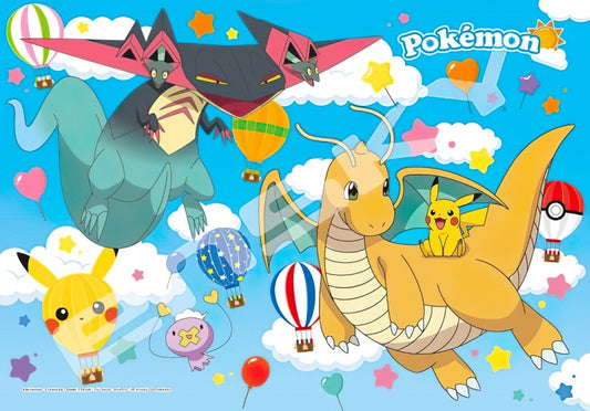 Ensky â€¢ Pokemon â€¢ Pikachu and Flyingã€€208 PCSã€€Jigsaw Puzzle