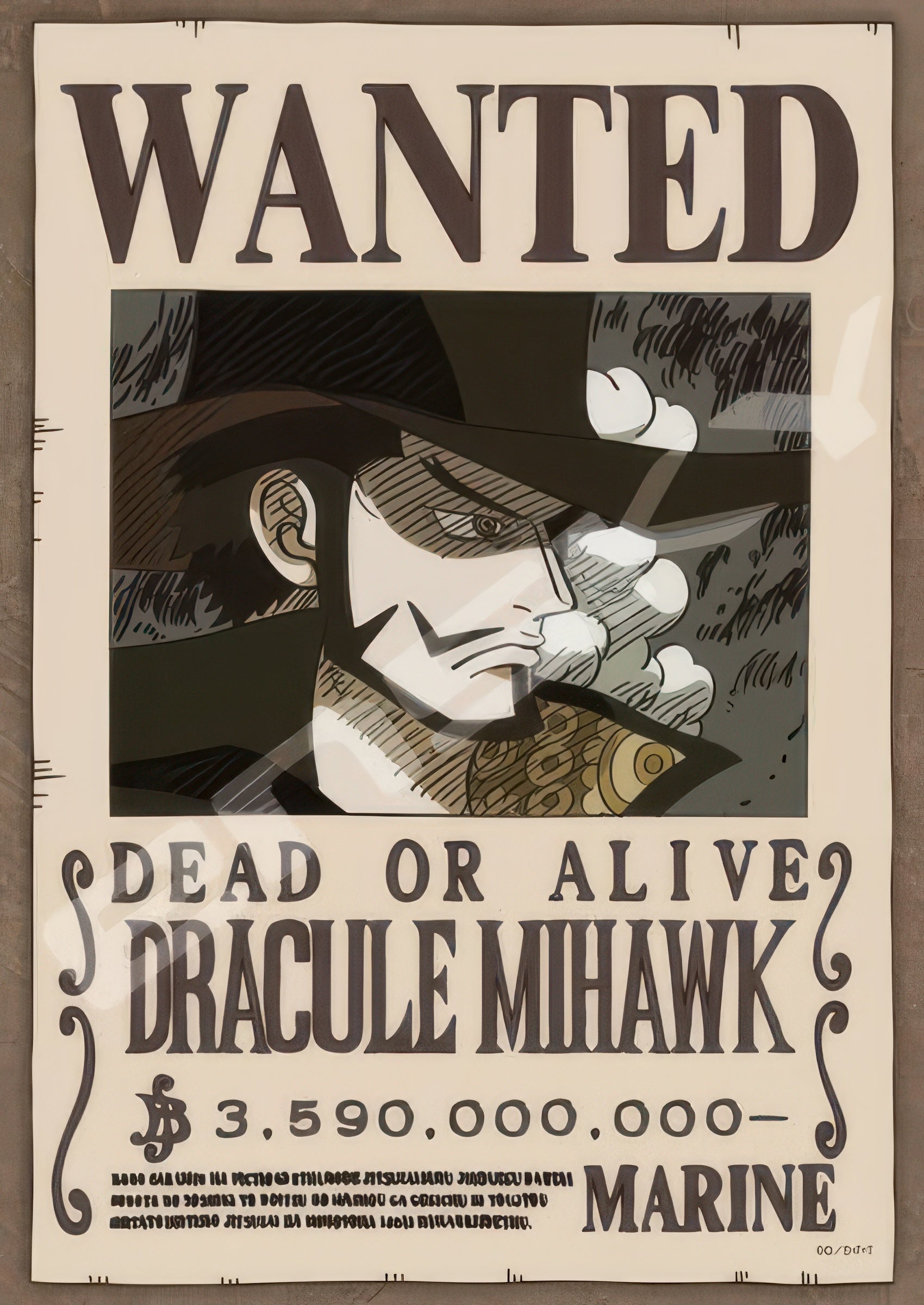 ensky-208-146-one-piece-dracule-mihawk-former-seven-warlords-208-pieces-jigsaw-puzzle