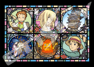 Ensky â€¢ Studio Ghibli â€¢ Moving Castle Newsã€€208 PCSã€€Crystal Jigsaw Puzzle