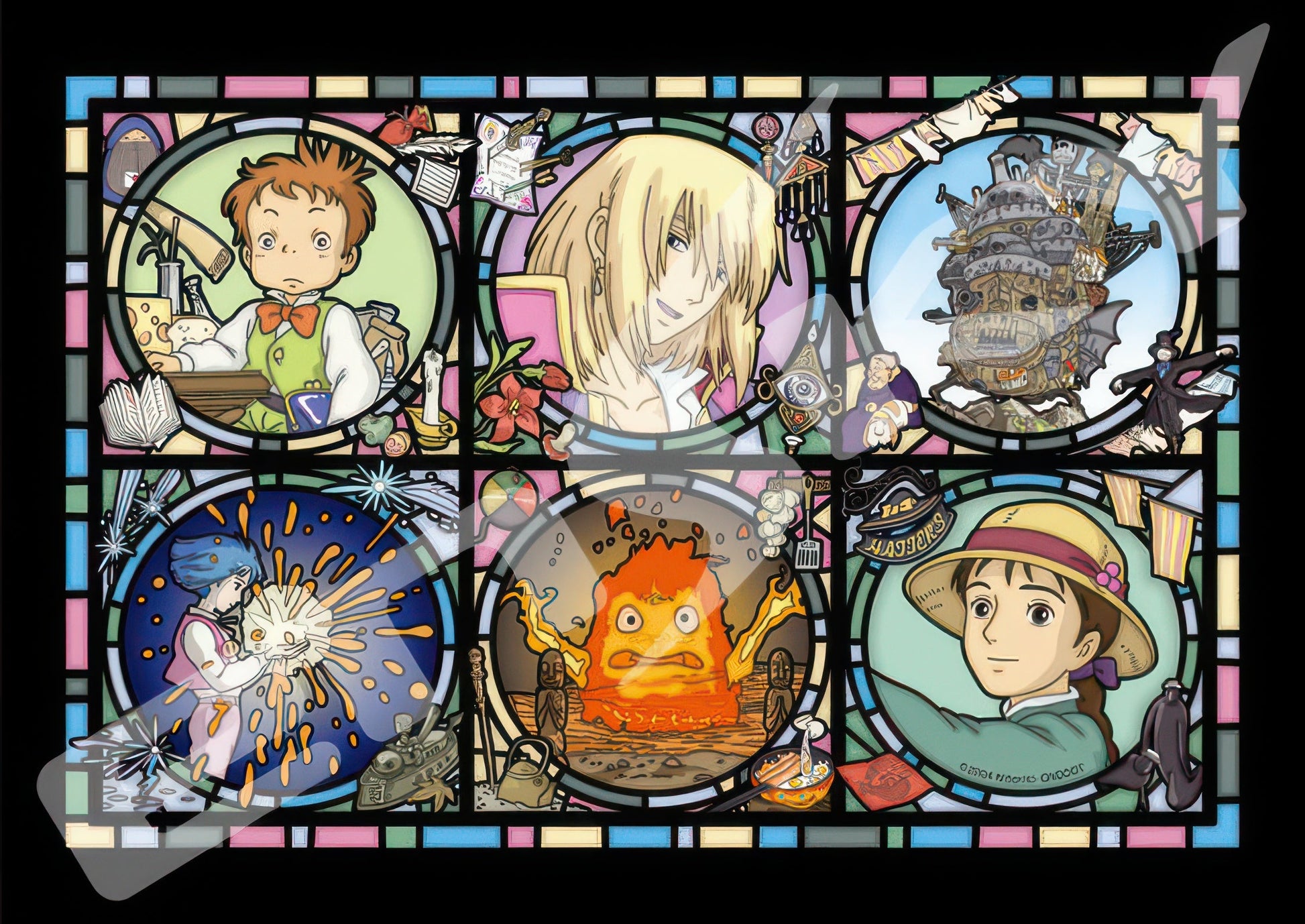 ensky-208-ac27-howl-s-moving-castle-moving-castle-news-208-pieces-crystal-jigsaw-puzzle