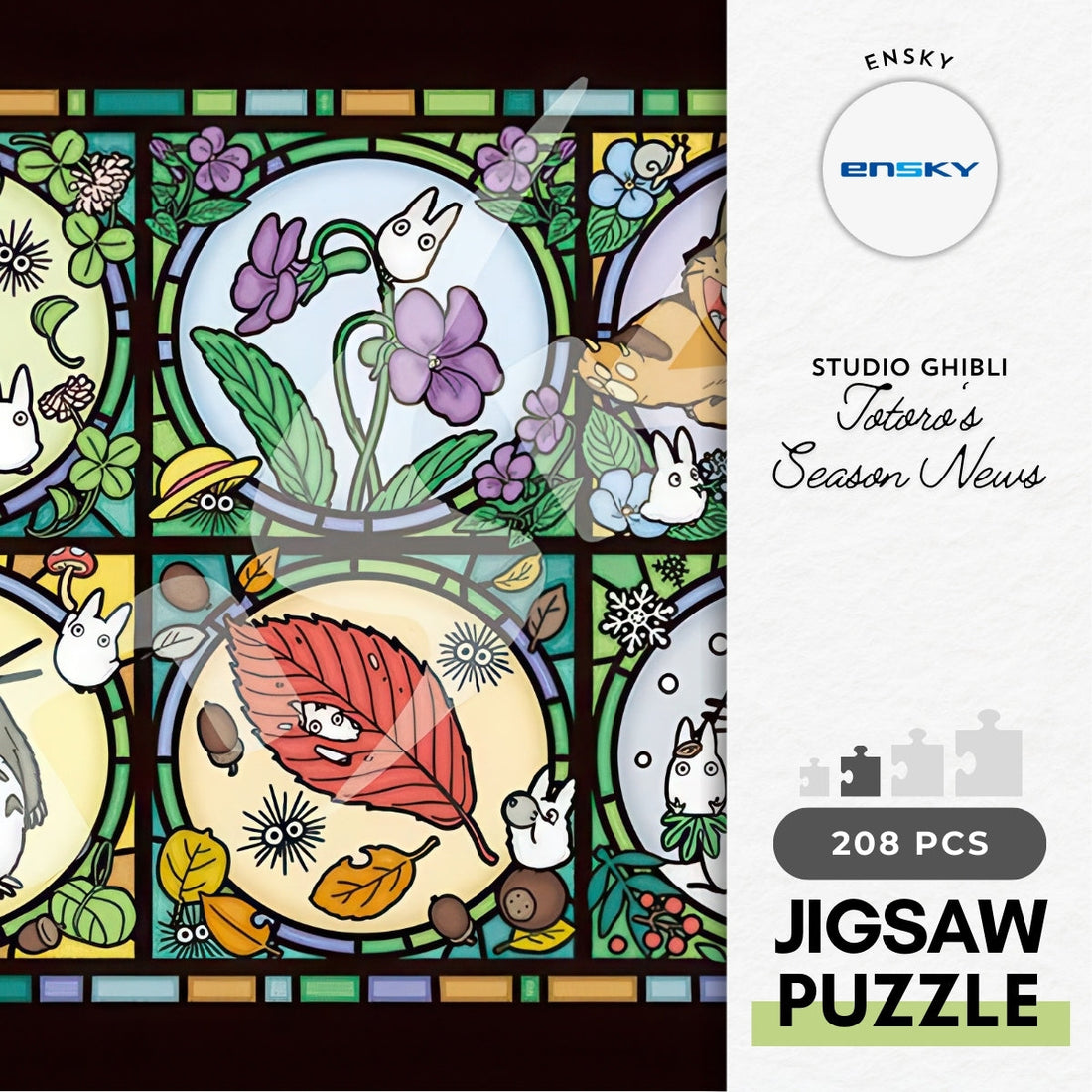 ensky-208-ac37-my-neighbor-totoro-totoro-s-season-news-208-pieces-crystal-jigsaw-puzzle