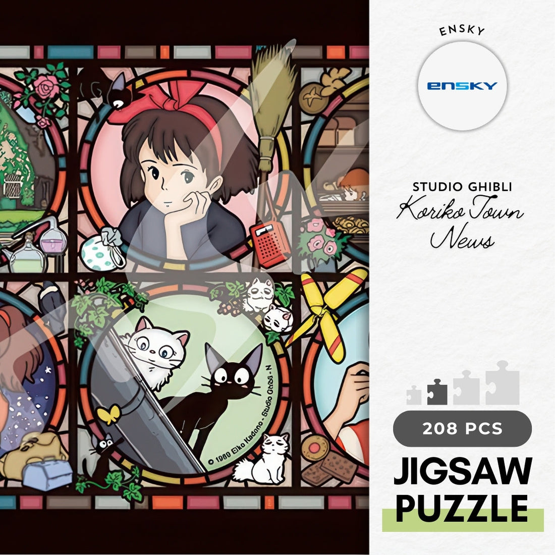 ensky-208-ac38-kiki-s-delivery-service-koriko-town-news-208-pieces-crystal-jigsaw-puzzle