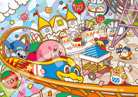 Ensky â€¢ Kirby â€¢ Pupu Park, Open!ã€€208 PCSã€€Crystal Jigsaw Puzzle