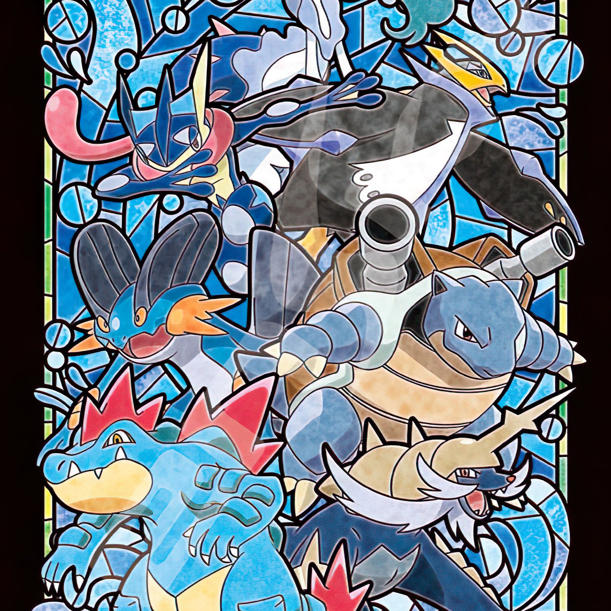 Ensky â€¢ Pokemon â€¢ Water Typeã€€208 PCSã€€Crystal Jigsaw Puzzle