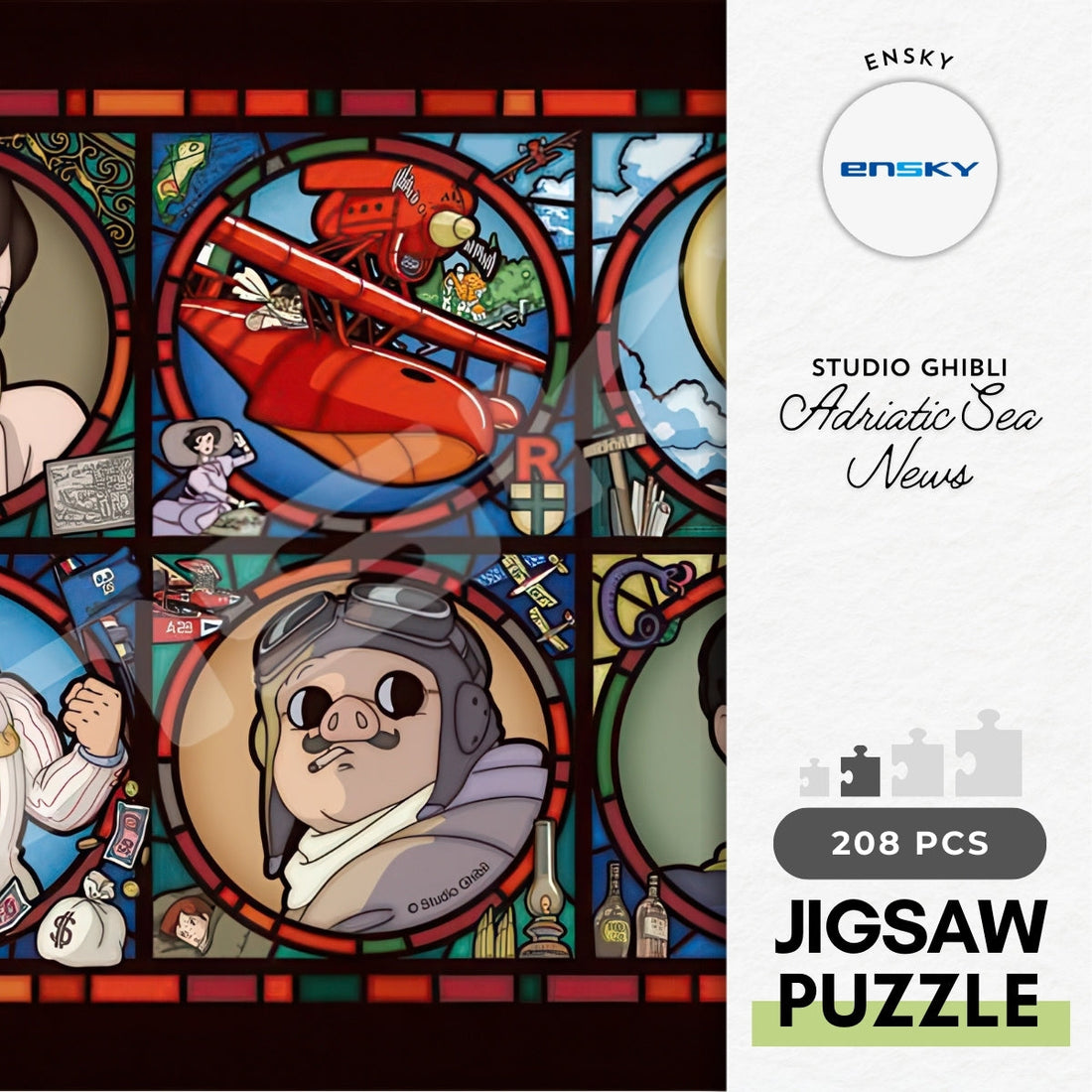 ensky-208-ac61-porco-rosso-adriatic-sea-news-208-pieces-crystal-jigsaw-puzzle