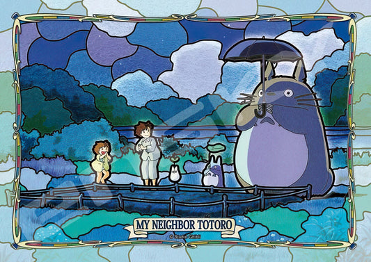 Ensky • My Neighbor Totoro • Dondoko Dori　208 PCS　Crystal Jigsaw Puzzle