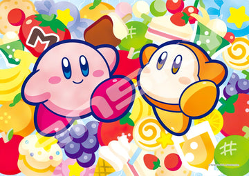 Ensky â€¢ Kirby â€¢ Snack Timeã€€208 PCSã€€Crystal Jigsaw Puzzle