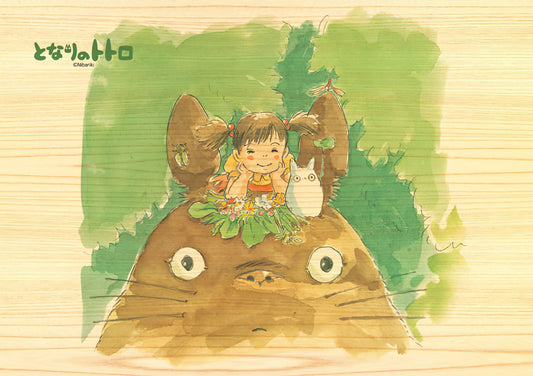 Ensky â€¢ My Neighbor Totoro â€¢ On Totoro's Headã€€208 PCSã€€Wooden Jigsaw Puzzle