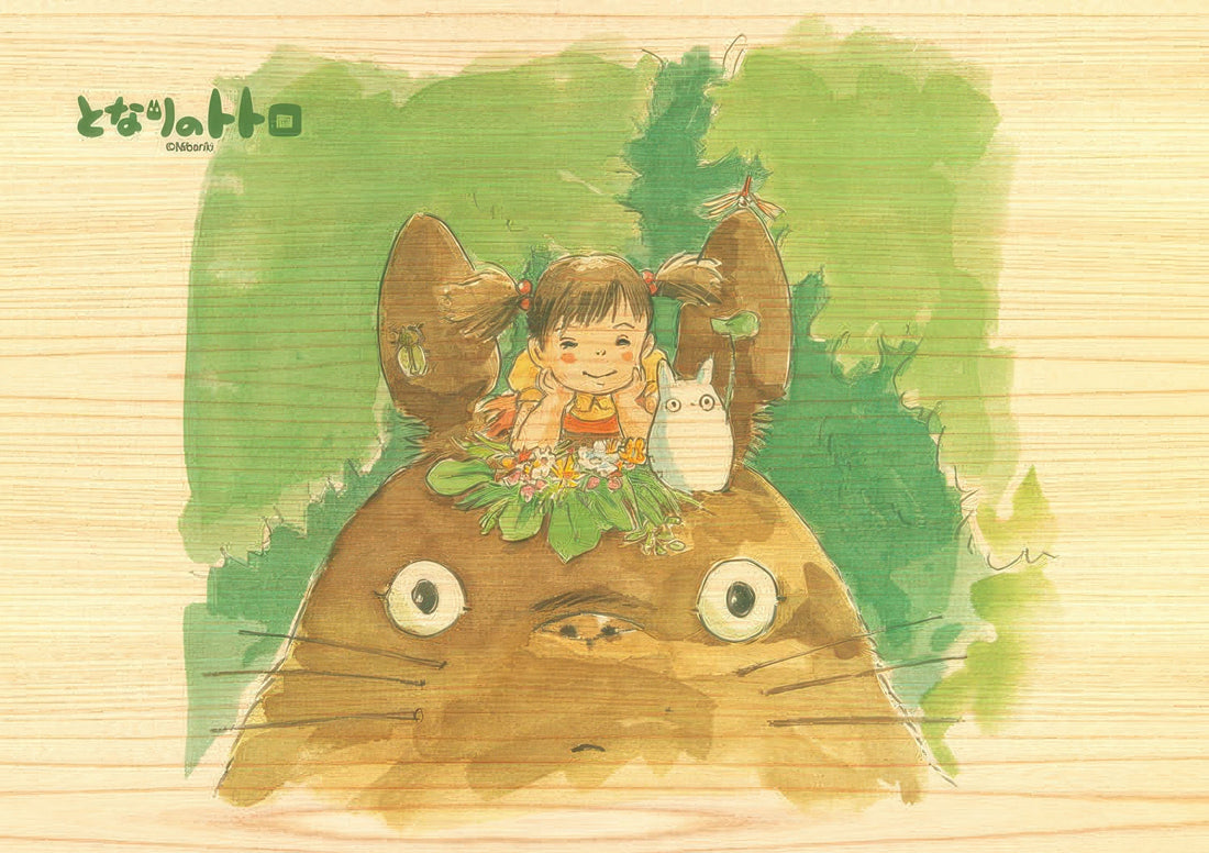 ensky-208-w204-my-neighbor-totoro-on-totoro-s-head-208-pieces-wooden-jigsaw-puzzle