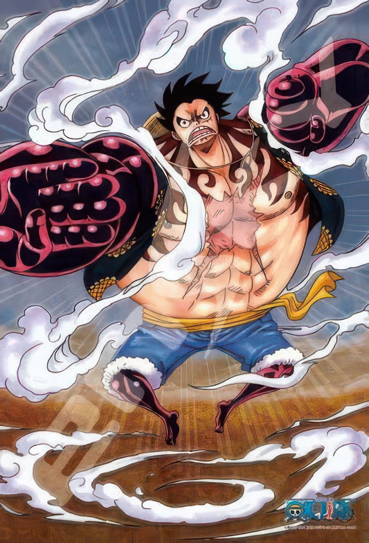 Ensky 300-1142　One Piece • Gear 4 Bouncy Man!!　300 Pieces Jigsaw Puzzle