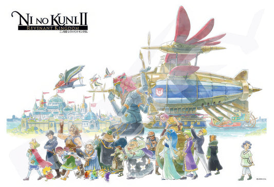 Ensky 300-1342　Ni no Kuni II: Revenant Kingdom　300 Pieces Jigsaw Puzzle