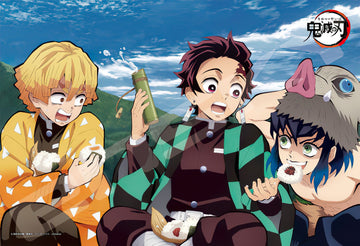 Ensky â€¢ Demon Slayer: Kimetsu no Yaiba â€¢ Tanjiro, Zenitsu and Inosukeã€€300 PCSã€€Jigsaw Puzzle