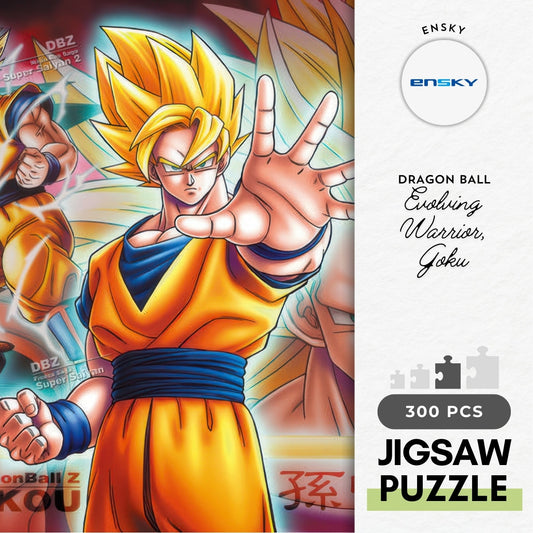 Ensky 300-171　Dragon Ball • Evolving Warrior, Goku　300 Pieces Jigsaw Puzzle