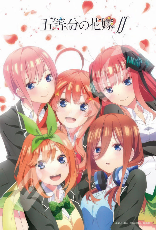 Ensky 300-1730　The Quintessential Quintuplets • The Quintessential Bride　300 Pieces Jigsaw Puzzle