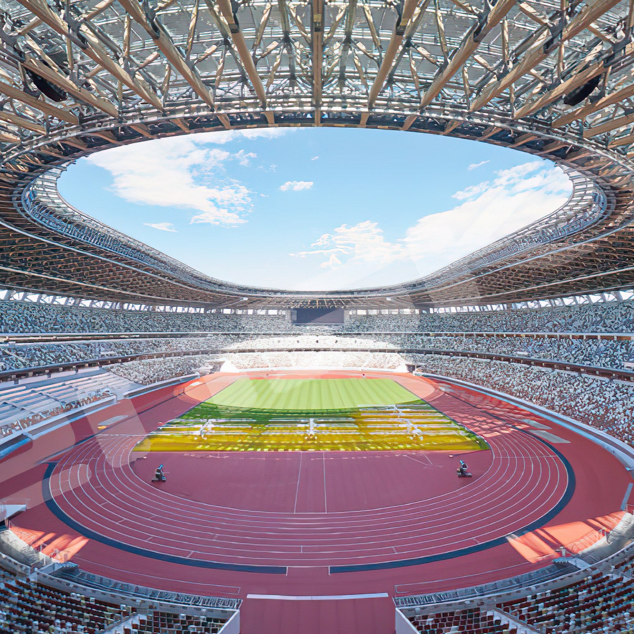 Ensky â€¢ Sport â€¢ National Stadium (2)ã€€300 PCSã€€Jigsaw Puzzle