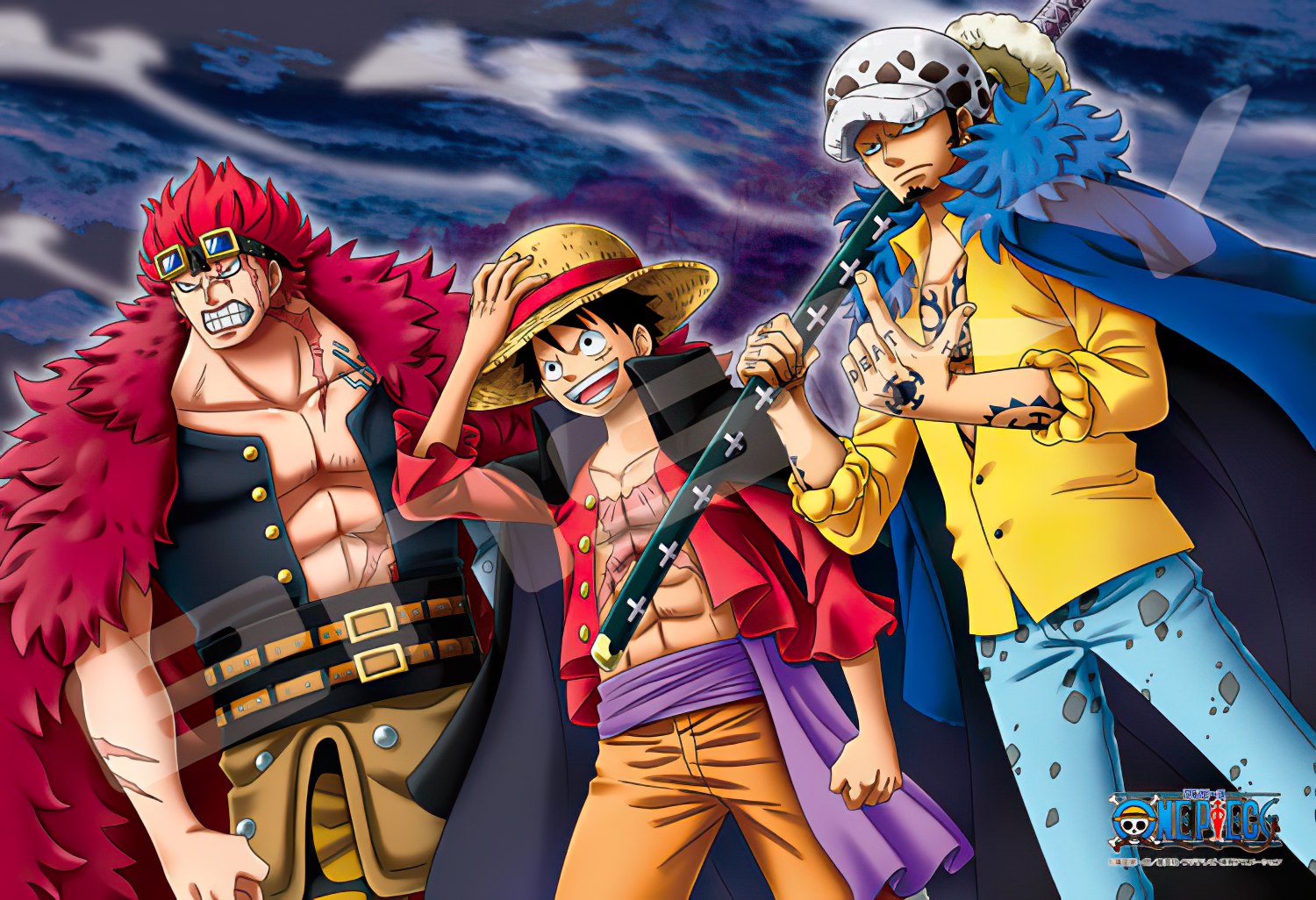 Ensky â€¢ One Piece â€¢ Luffy, Law & Kidã€€300 PCSã€€Jigsaw Puzzle