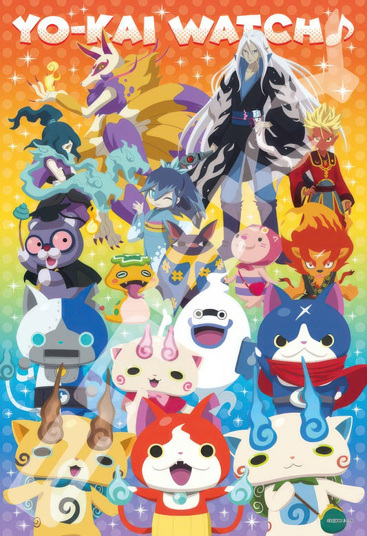 Ensky 300-1904　Yo-kai Watch • To the World of Yo-kai　300 Pieces Jigsaw Puzzle