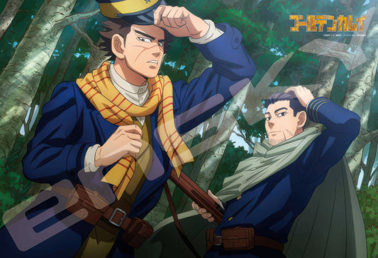 Ensky 300-1973　Golden Kamuy • Sugimoto and Ogata　300 Pieces Jigsaw Puzzle