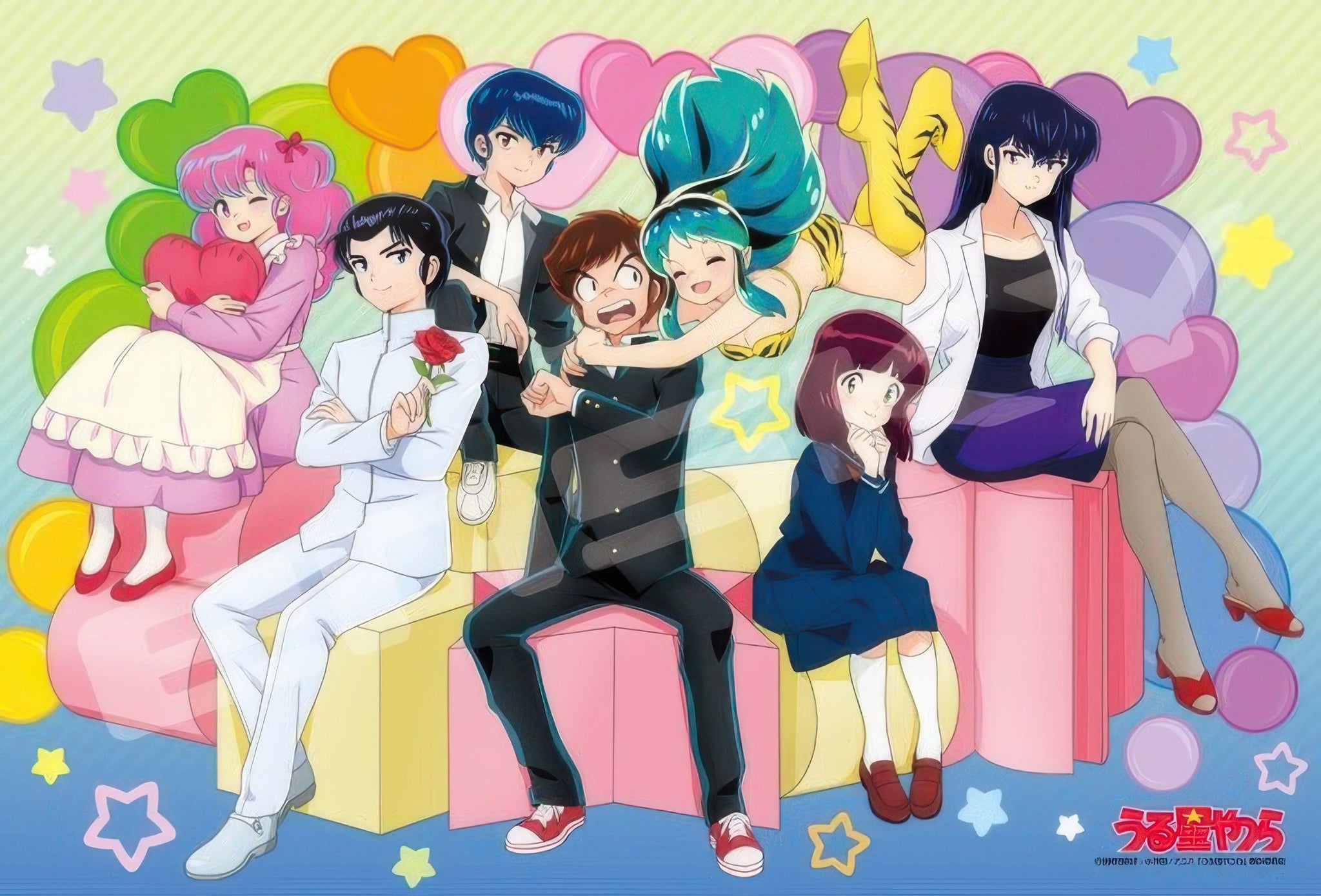 ensky-300-3061-urusei-yatsura-everyone-loves-it-300-pieces-jigsaw-puzzle