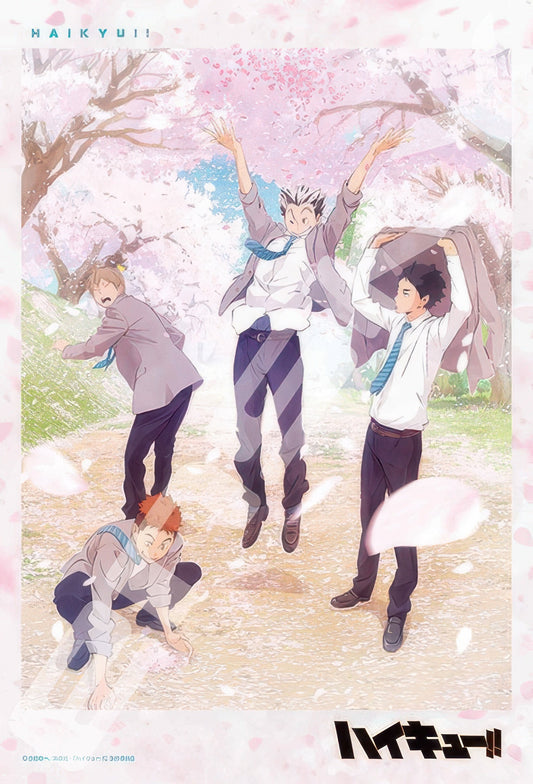 Ensky 300-3068　Haikyuu!! • Spring Full Bloom　300 Pieces Jigsaw Puzzle