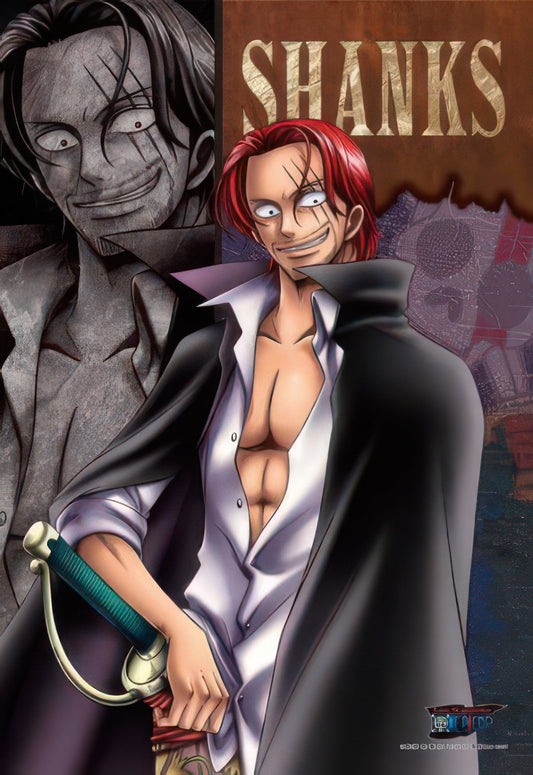 Ensky 300-334　One Piece • Red Hair Pirates Shanks　300 Pieces Jigsaw Puzzle