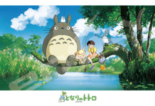 Ensky 300-408　My Neighbor Totoro • What will we Catch?　300 Pieces Jigsaw Puzzle