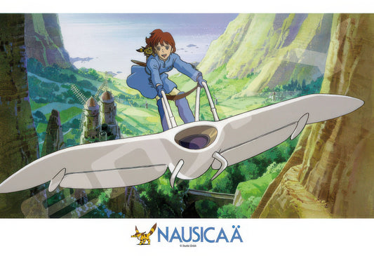 Ensky 300-410　Nausicaa of the Valley of the Wind • Riding on the Möwe　300 Pieces Jigsaw Puzzle