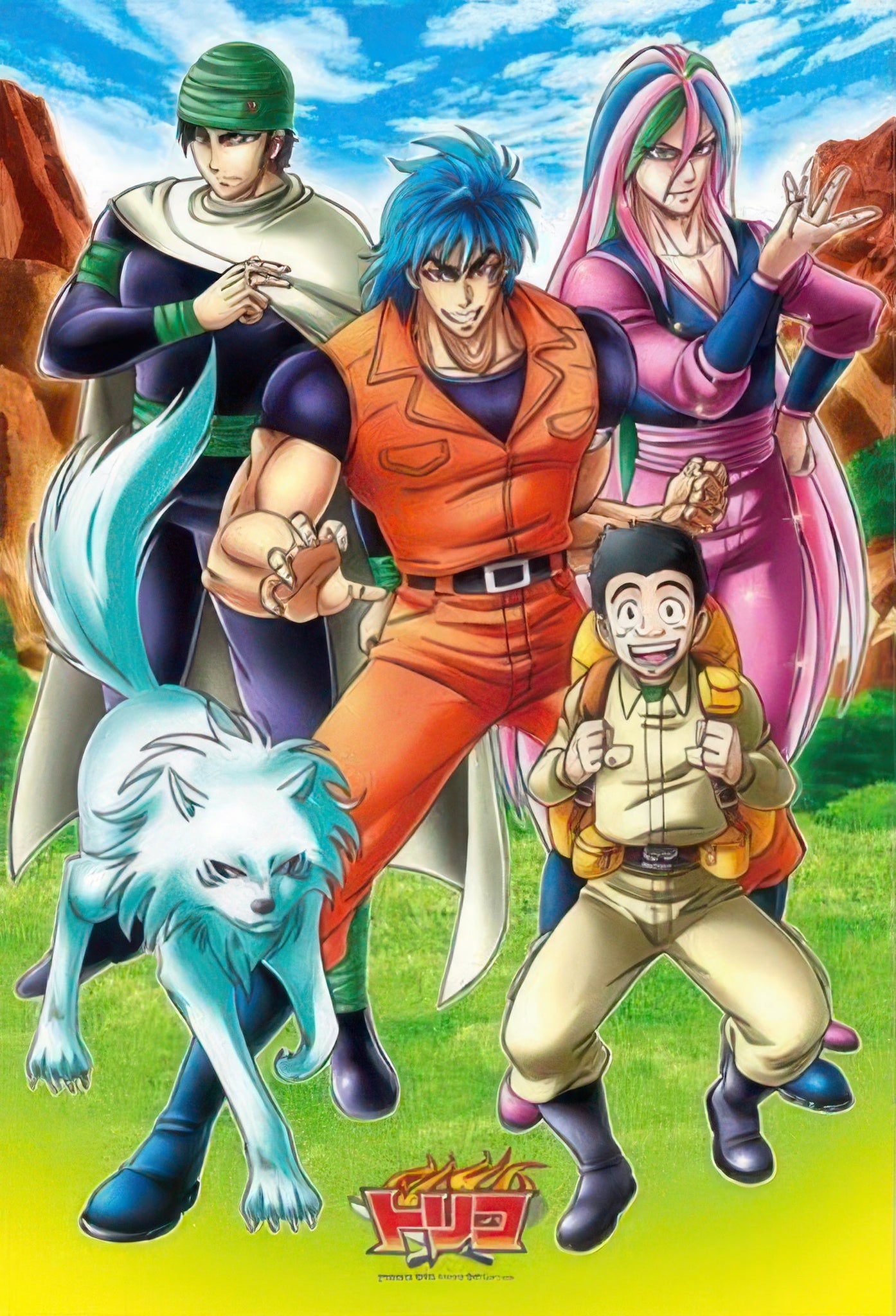 ensky-300-517-four-heavenly-kings-toriko-300-pieces-jigsaw-puzzle